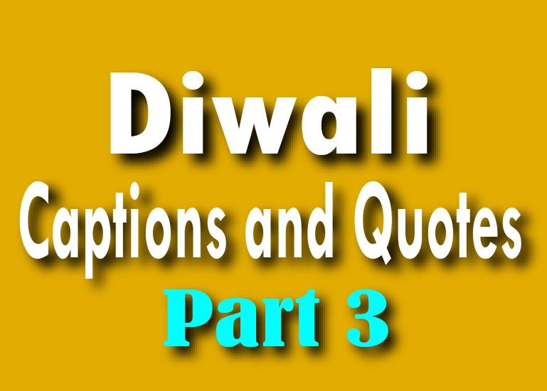 Diwali Captions and Quotes