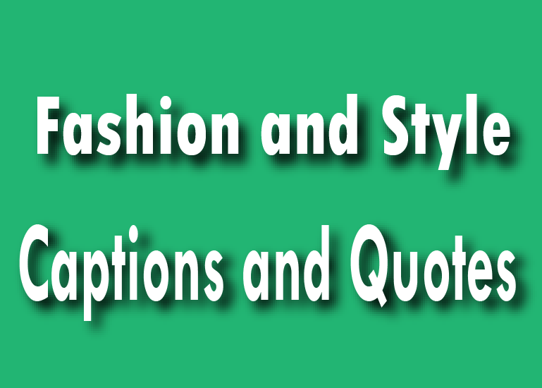 Fashion and Style